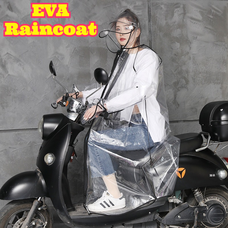 투명 EVA 레인 판초 후드형 유니섹스 방수 롱 사이클 - Cycling Commute Rain 리뷰 및 가격